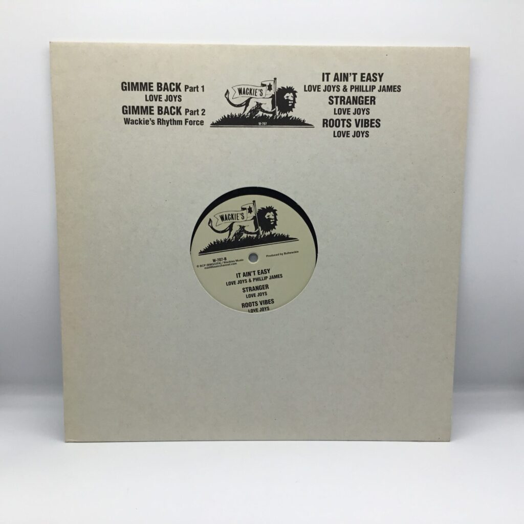 【LP】Love Joys /  Gimme Back (W-707)