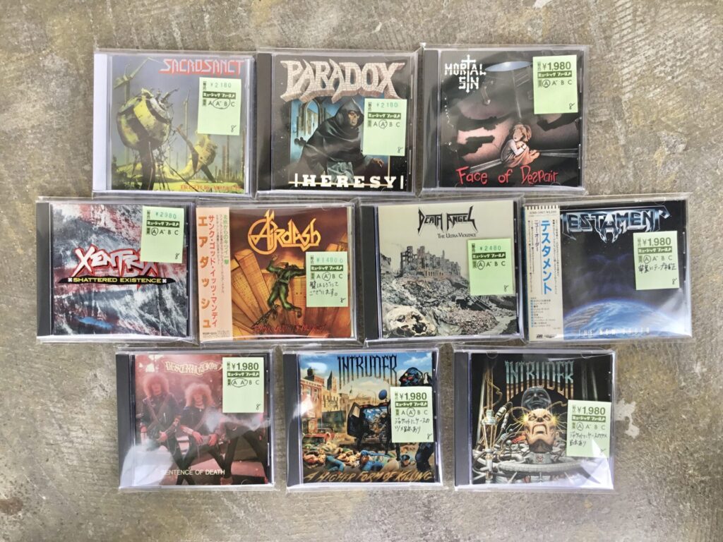 【特集コーナー新入荷】 HR/HMのCDを10枚新規追加しました！