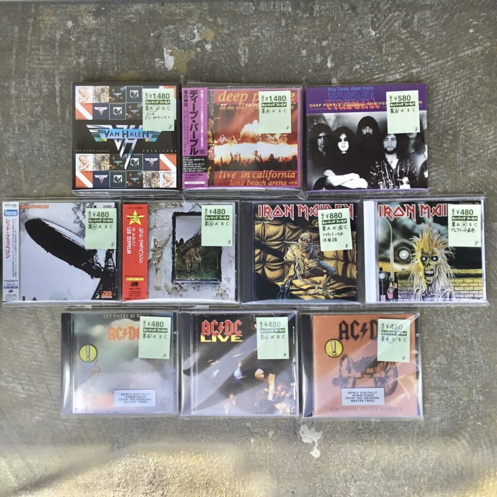 【特集コーナー新入荷】 HR/HMのCDを10枚新規追加しました。