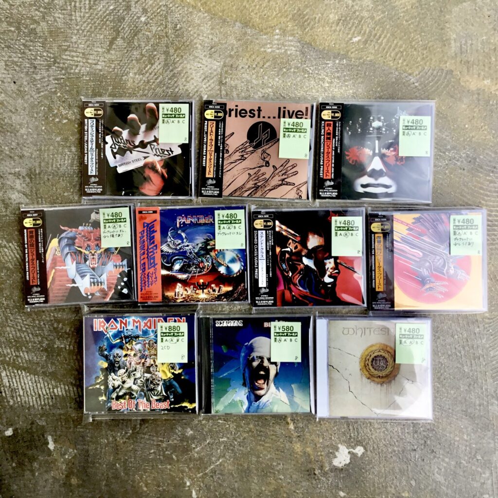 【特集コーナー新入荷】 HR/HMのCDを10枚新規追加しました！