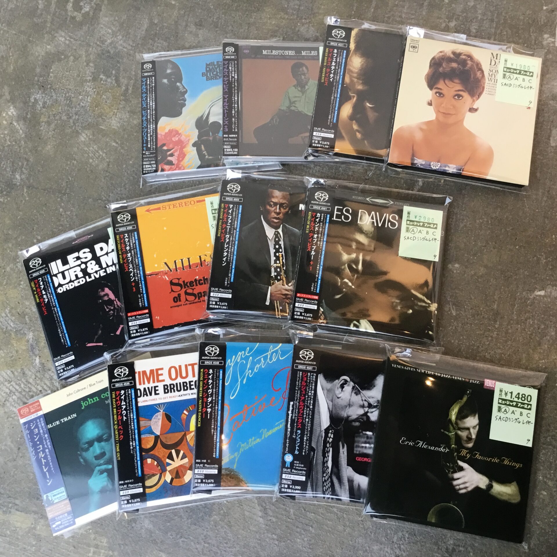 【新入荷情報】名盤含むジャズのSACD（シングルレイヤー）が入荷しました。