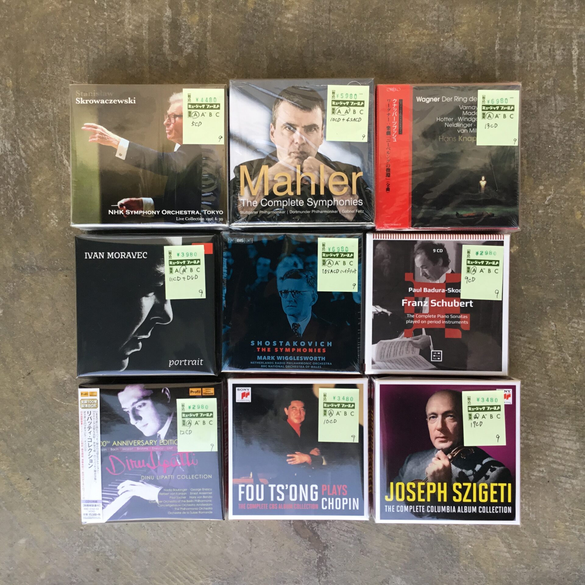 【新入荷情報】 昨日に続きましてクラシックCDボックスを新規追加しました。