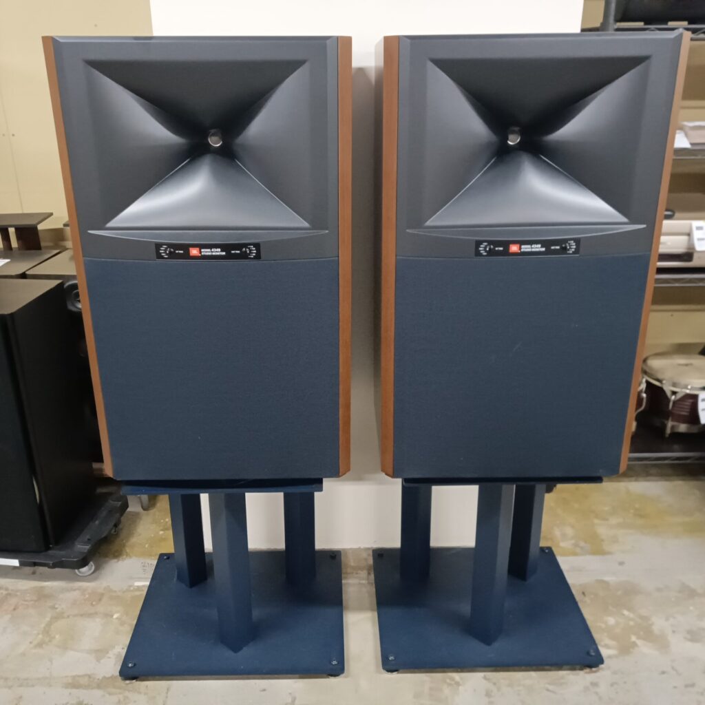 【オーディオ】JBL MODEL4349(元箱付)+スピーカースタンド(元箱付)