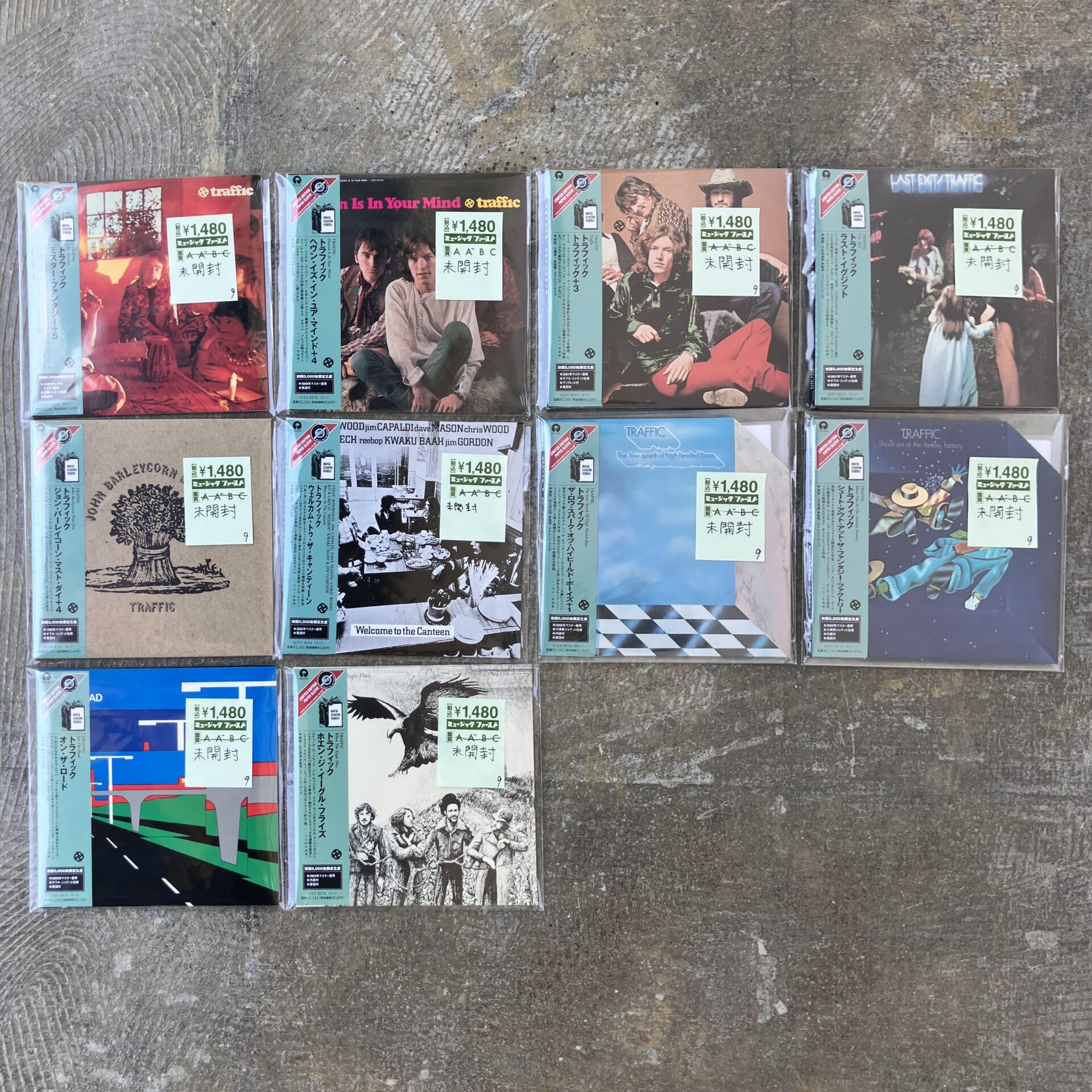 【新入荷情報】トラフィックの紙ジャケCDが入荷しました。