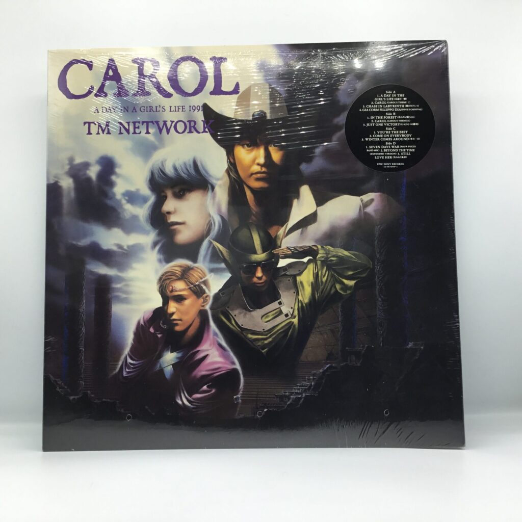 【LP】TM Network / Carol -A Day In A Girl’s Life 1991- (32/3H-5070)