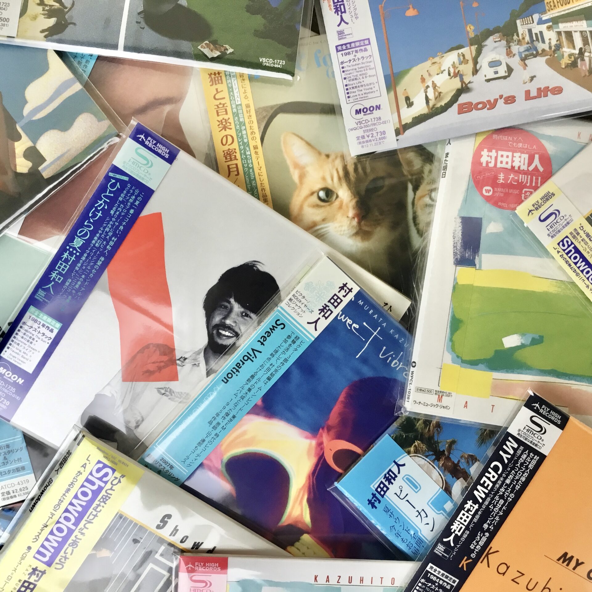 【新入荷情報】 村田和人がいっぱい。紙ジャケットも含めてCD20枚以上入荷しました。
