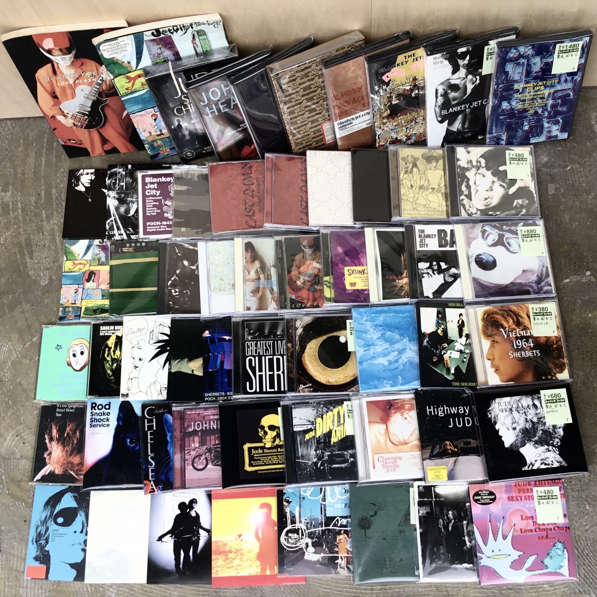 【新入荷情報】  ブランキー・ジェット・シティのCDがまとまって入荷しました。