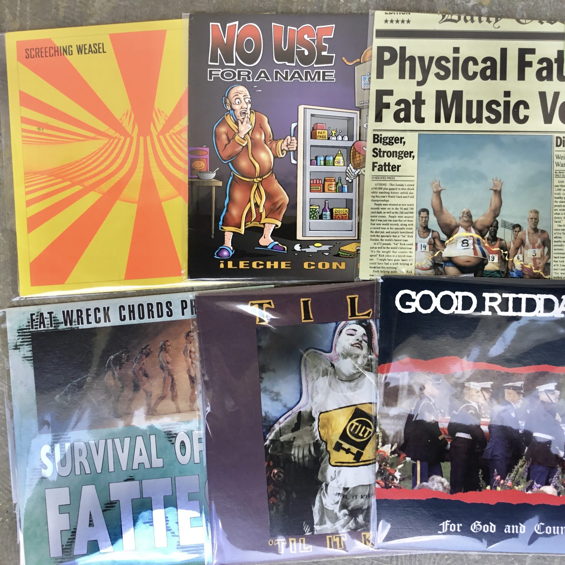 【新入荷情報】 Fat Wreck ChordsのLPが入荷しました。
