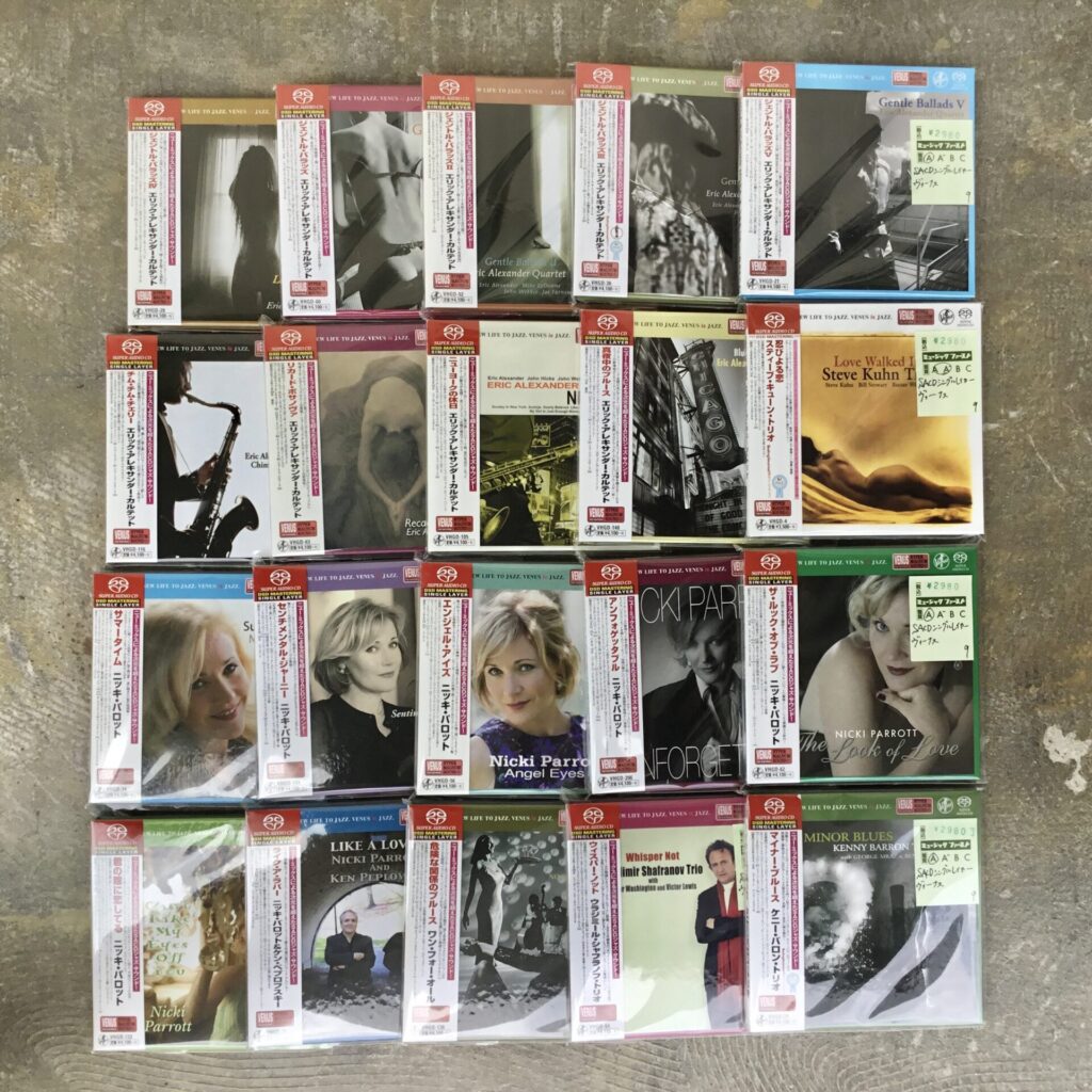 【新入荷情報】 ヴィーナス・レーベルのSACD（シングルレイヤー）がふたつかみ入荷しました。