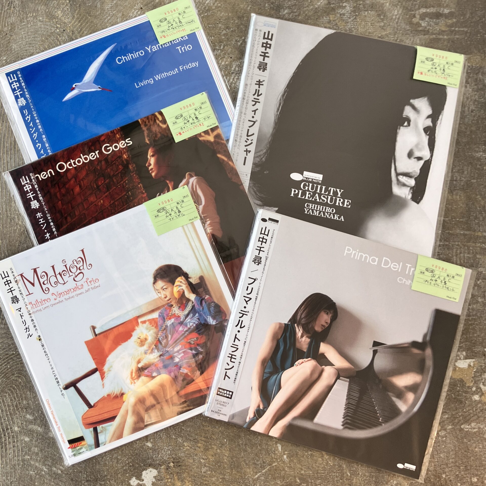 【新入荷情報】山中千尋のLPが入荷しました。