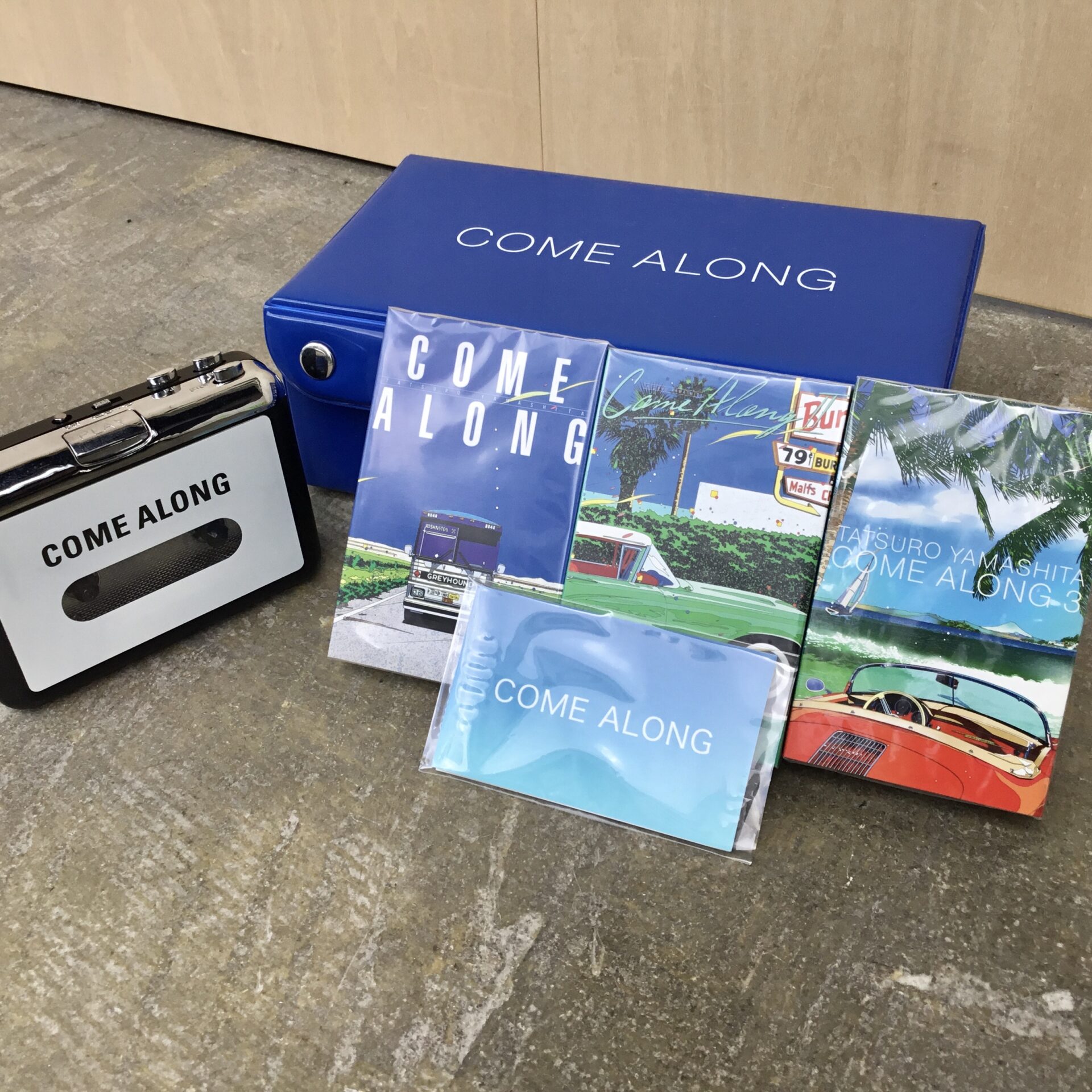 【新入荷情報】山下達郎「COME ALONG」シリーズのカセットテープBOXが入荷しました。