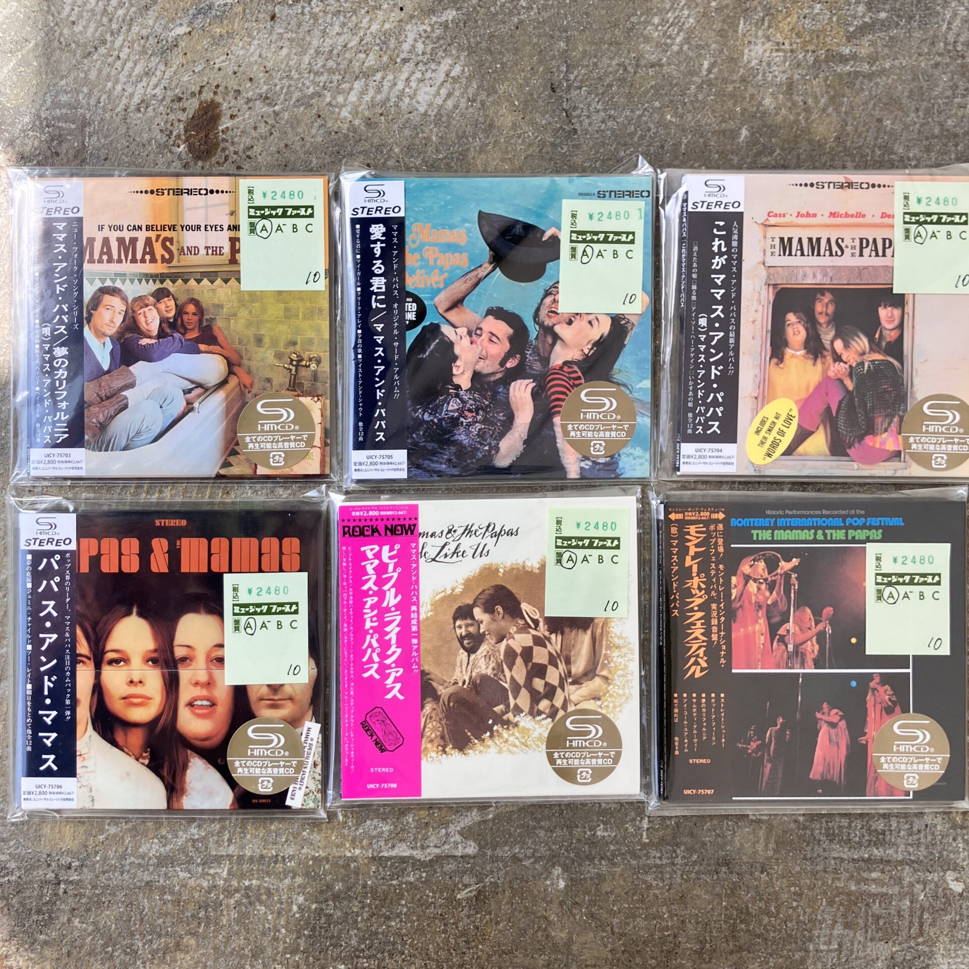 【新入荷情報】ママス&パパスのCDが入荷しました。