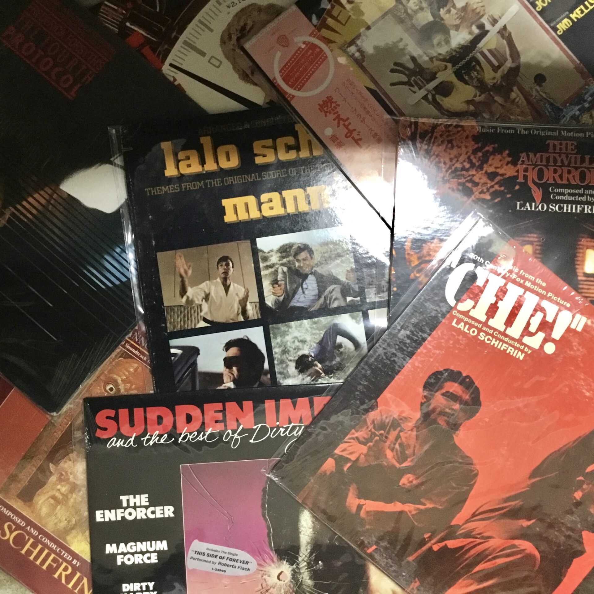 【特集コーナー新入荷】 ラロ・シフリンによるスコアをひとつかみ追加しました。
