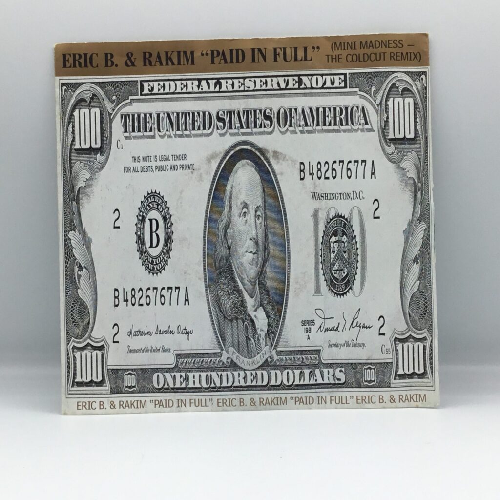 【EP】Eric B. & Rakim / Paid In Full (Mini Madness – The Coldcut Remix) (109472) Germany