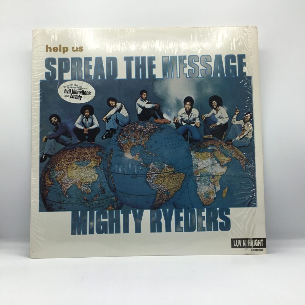 【LP】Mighty Ryeders / Help Us Spread The Message (LHLP017) LUV’N HAIGHT リイシュー