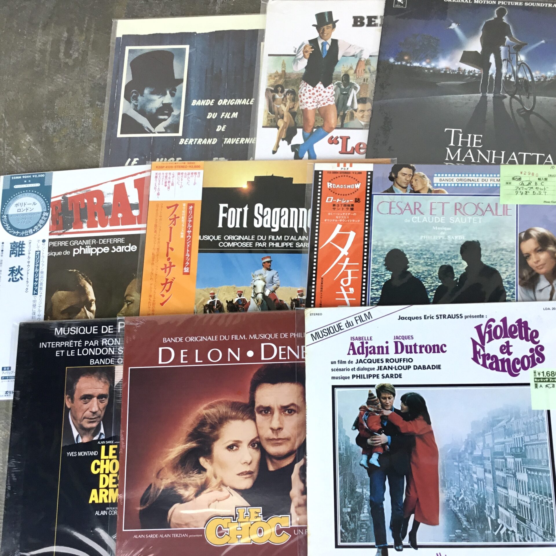 【特集コーナー新入荷】フィリップ・サルドによるスコアをひとつかみ追加しました。