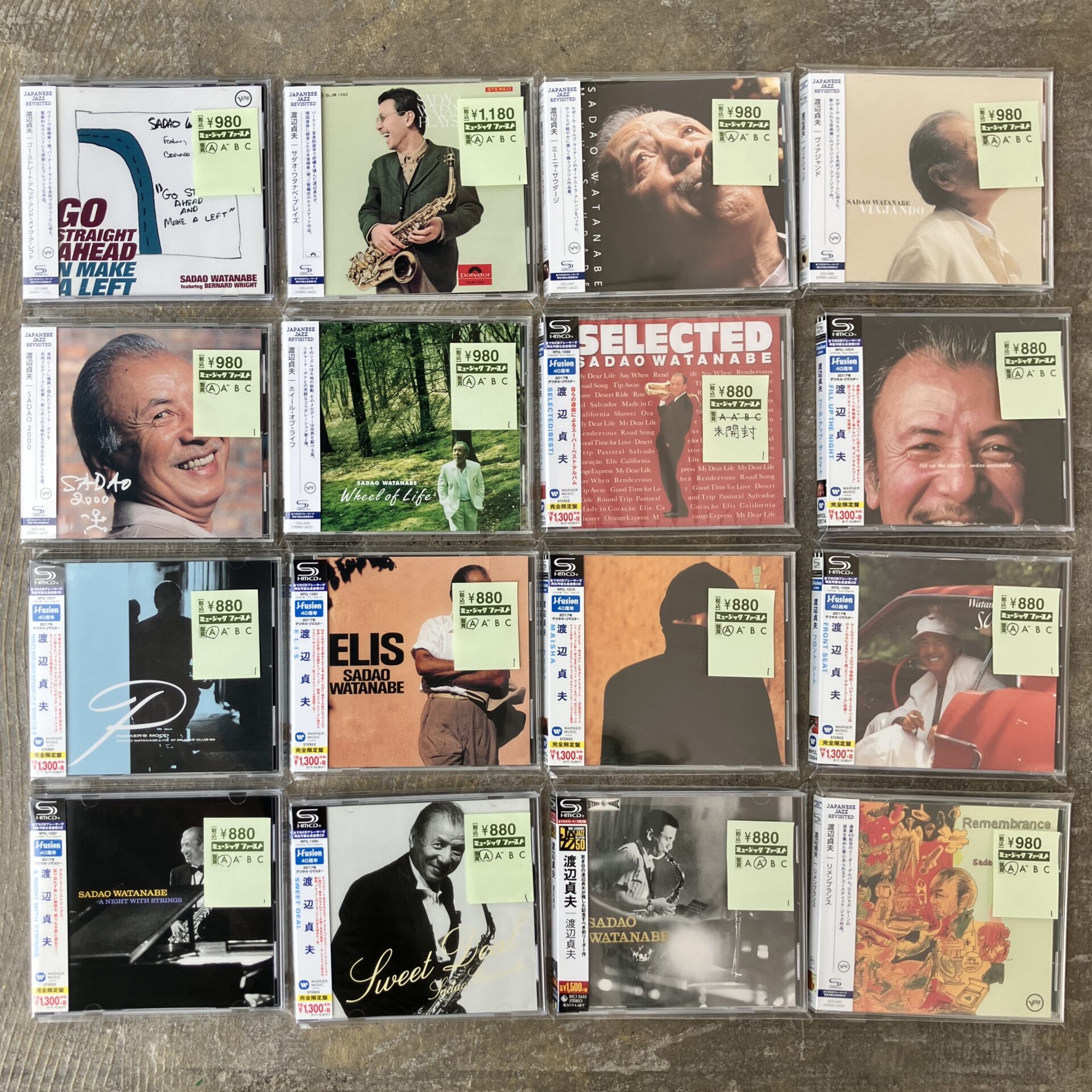 【新入荷情報】渡辺貞夫 さんのCDが入荷しました。