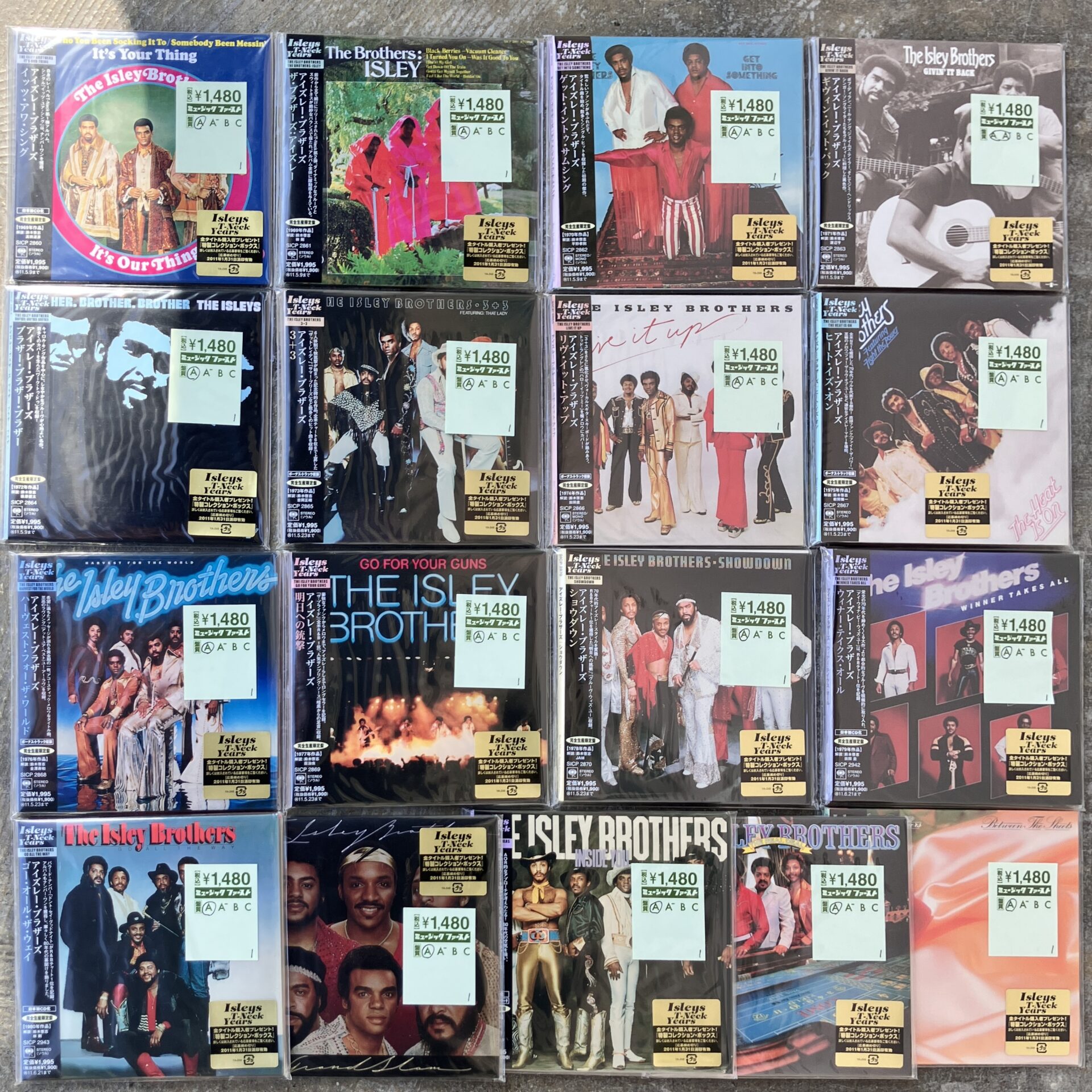 【新入荷情報】アイズレー・ブラザーズのCDが入荷しました。