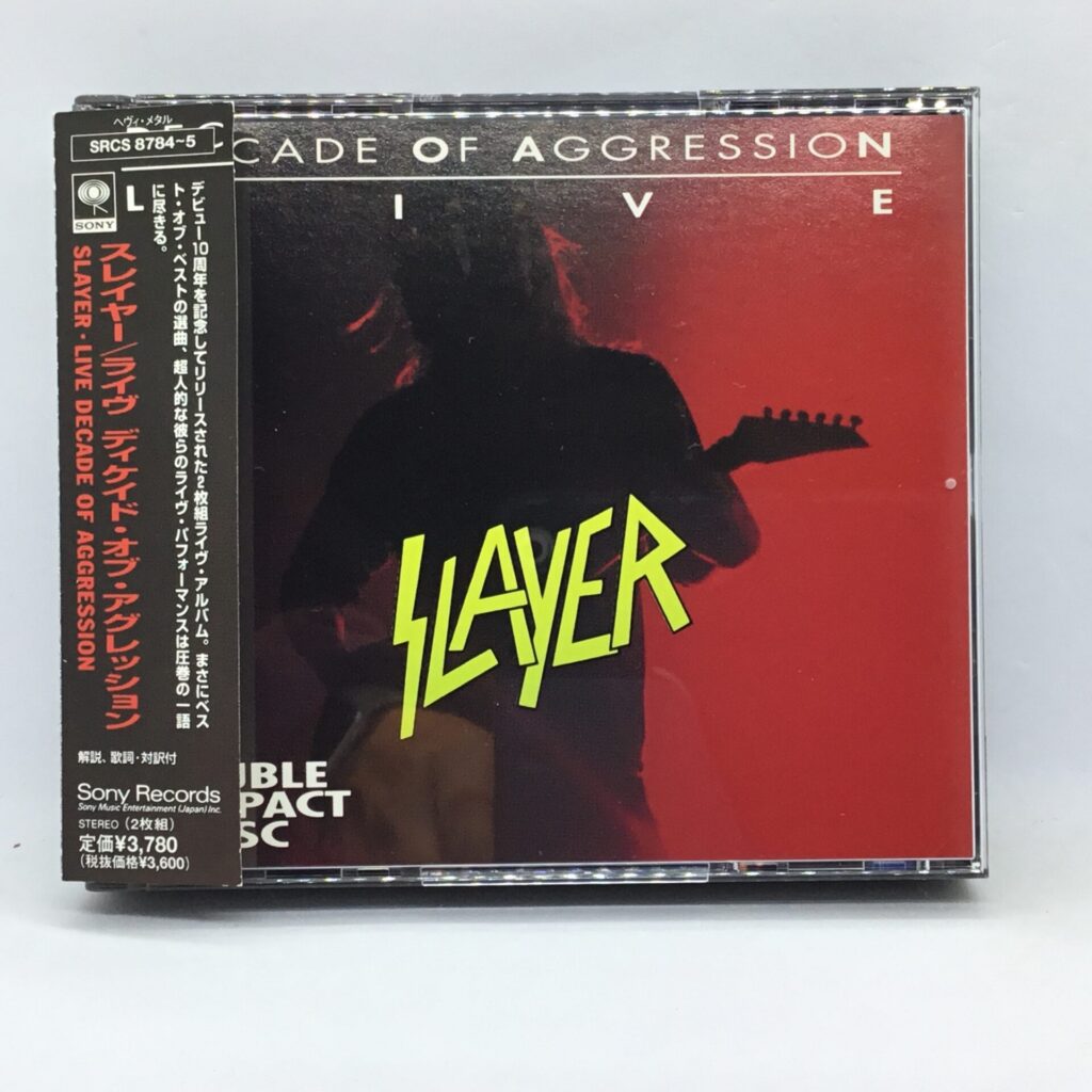 【CD】スレイヤー / ライヴ ディケイド･オブ･アグレッション (SRCS-8784/5) 帯付