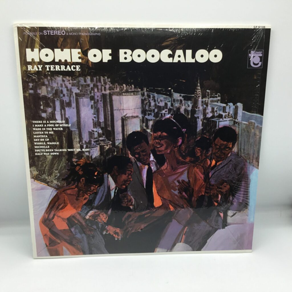 【LP】Ray Terrace / Home Of Boogaloo (ST 5105) リイシュー盤