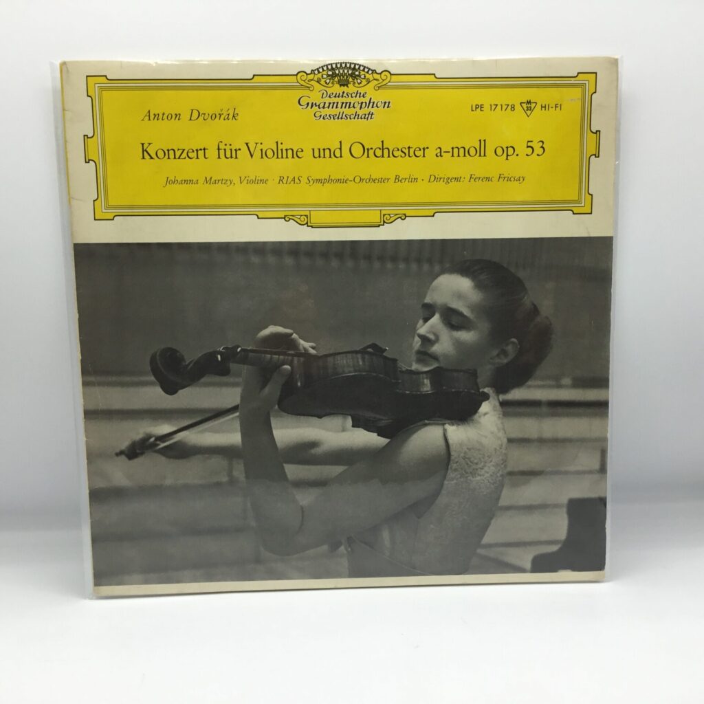 【10inch】Martzy / Dvorak: Konzert Für Violine Und Orchester A-Moll Op. 53