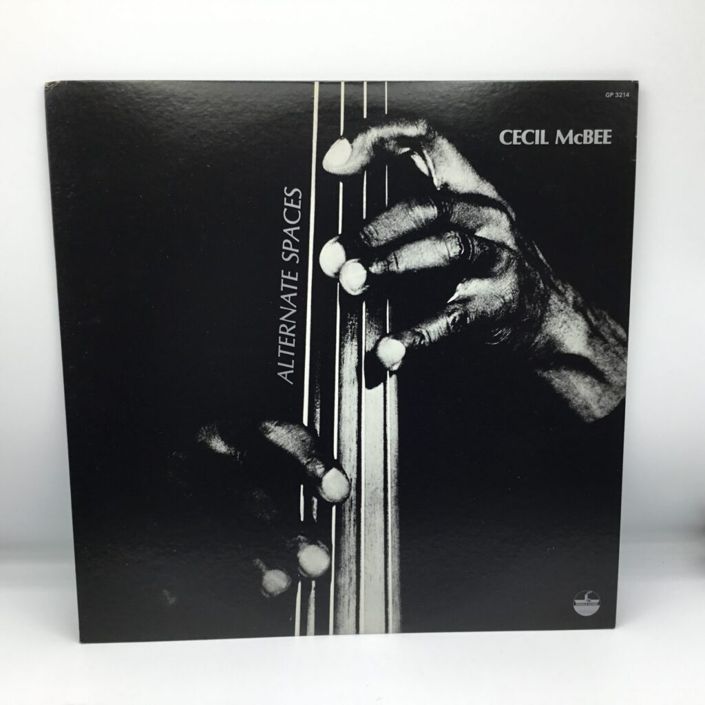 【LP】Cecil McBee / Alternate Spaces (GP 3214) 盤傷 / ジャケット角打ち有