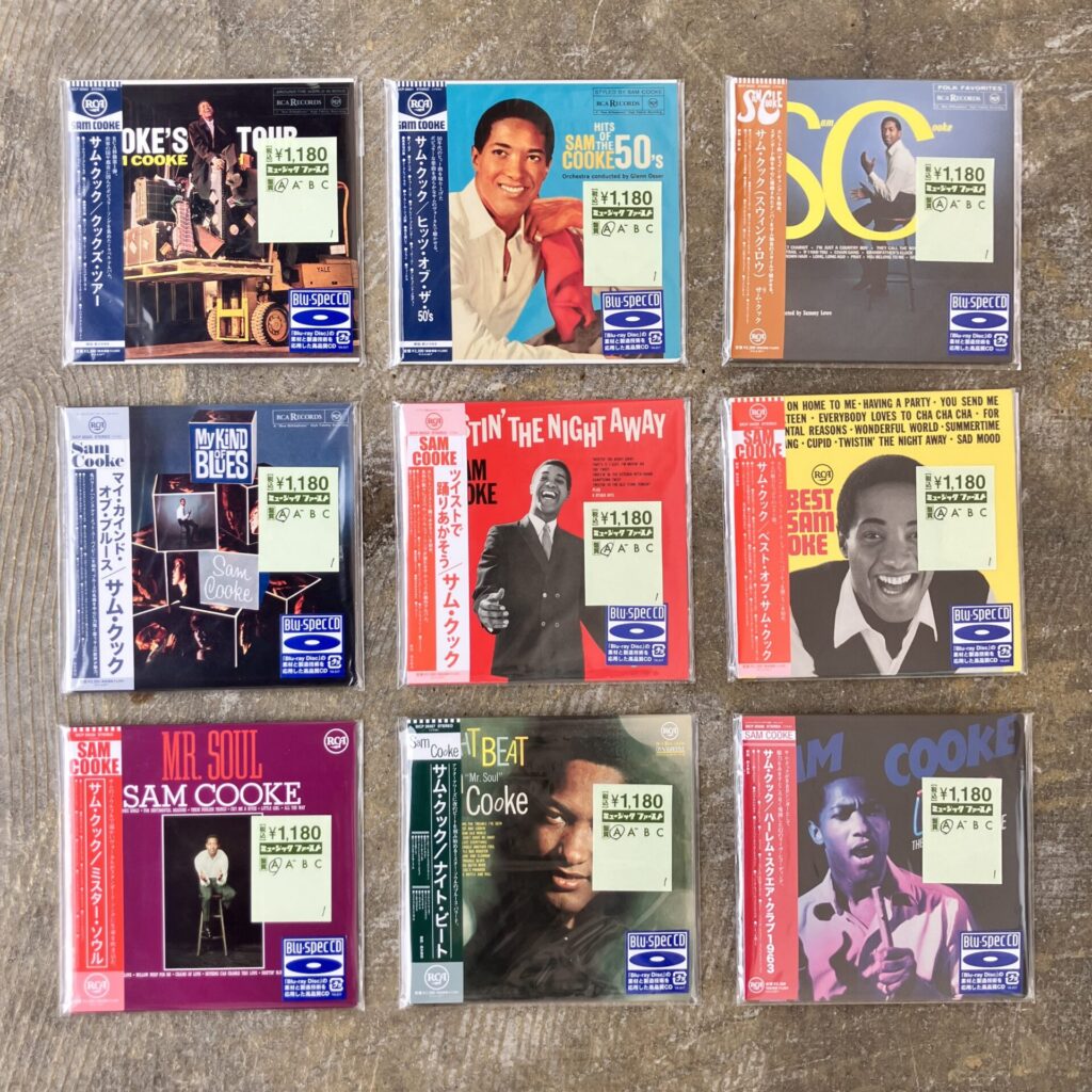【新入荷情報】サム・クックのCDが9点入荷しました。