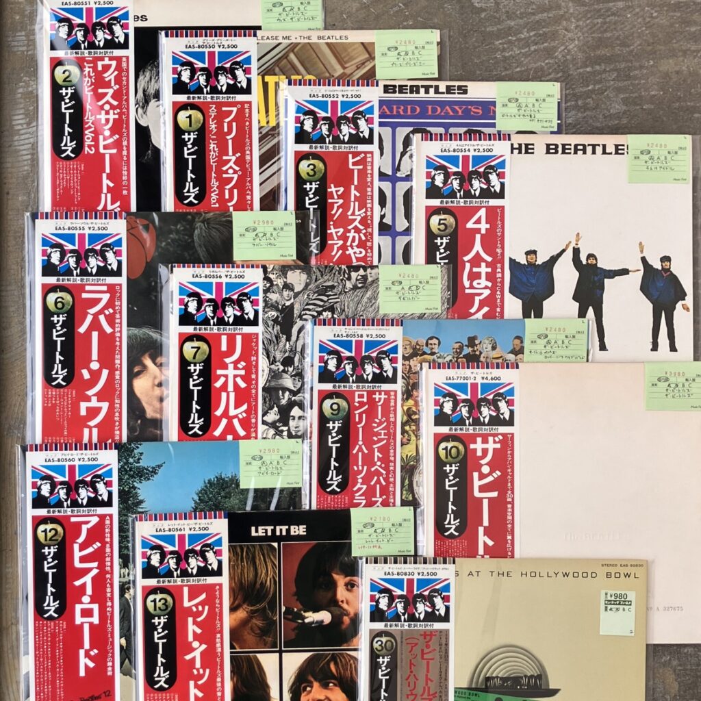 【新入荷情報】ビートルズのLPが入荷しました。