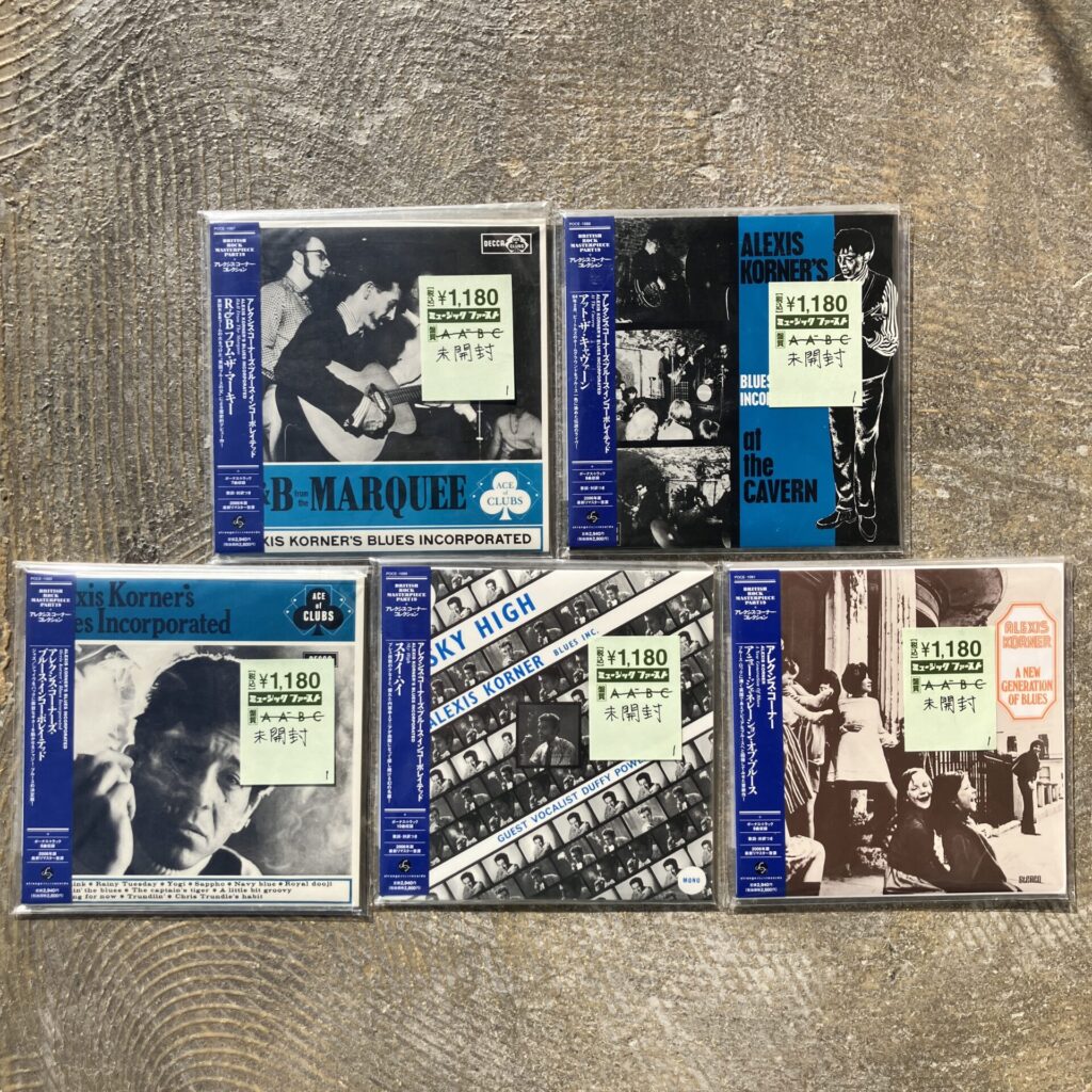 【新入荷情報】アレクシス・コーナーのCDが入荷しました。