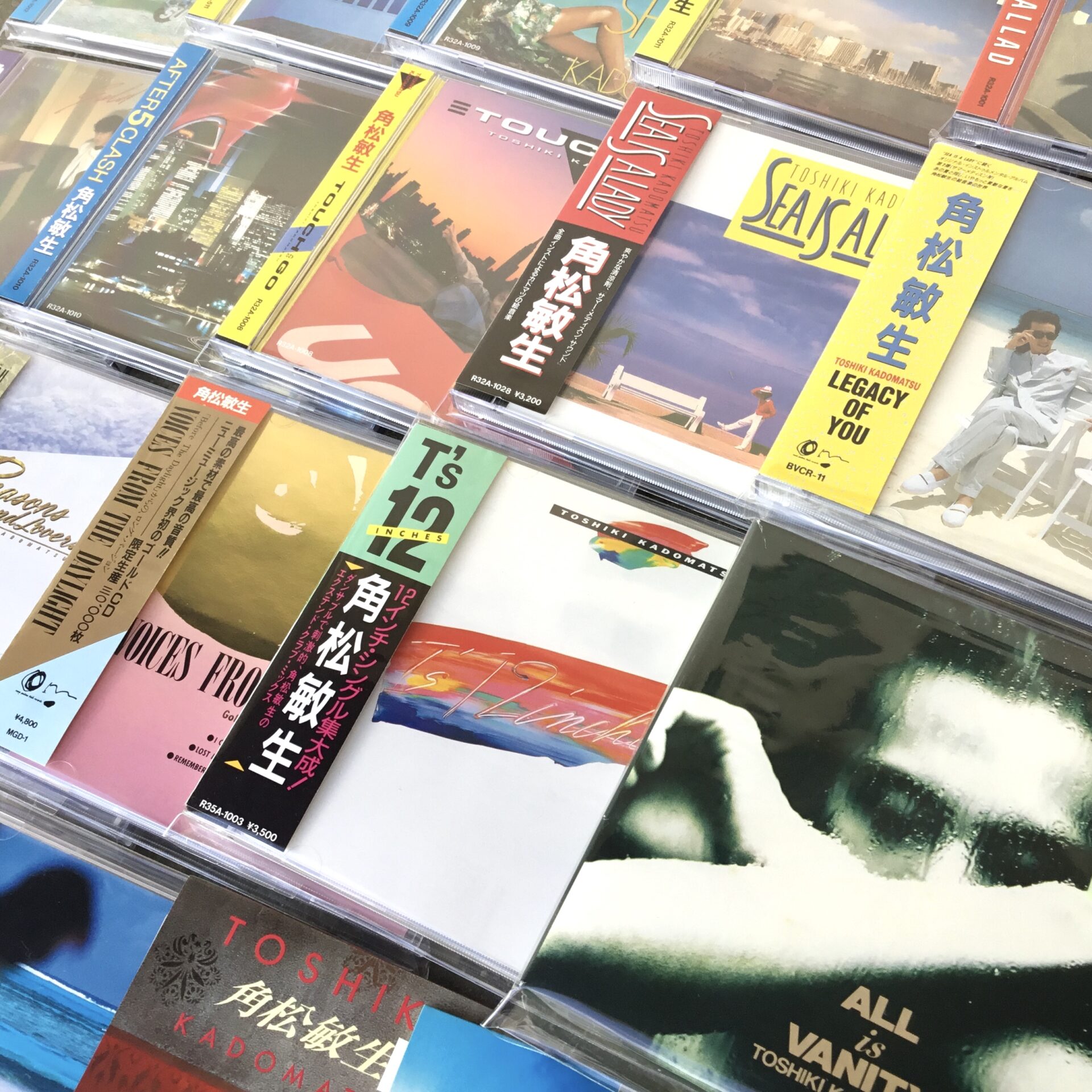 【新入荷情報】 角松敏生のCDが20枚以上入荷しました。