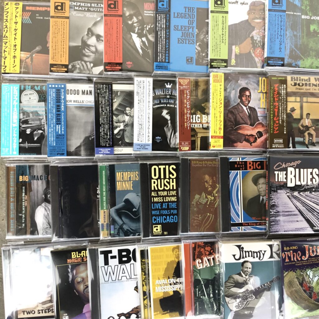 【新入荷情報】ブルースのCDを40点以上出しました。
