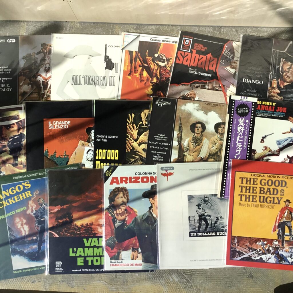 【特集コーナー新入荷】 サントラ特集更新： マカロニ・ウェスタンの劇伴をひとつかみ追加しました。