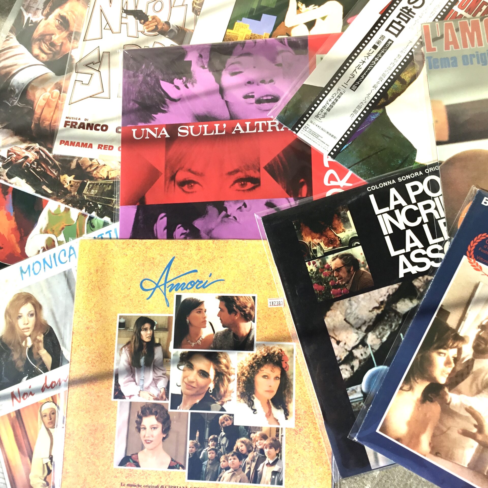 【特集コーナー新入荷】 サントラLP特集最終回： イタリアン・シネマ・グルーヴな劇伴を20枚近く追加しました。