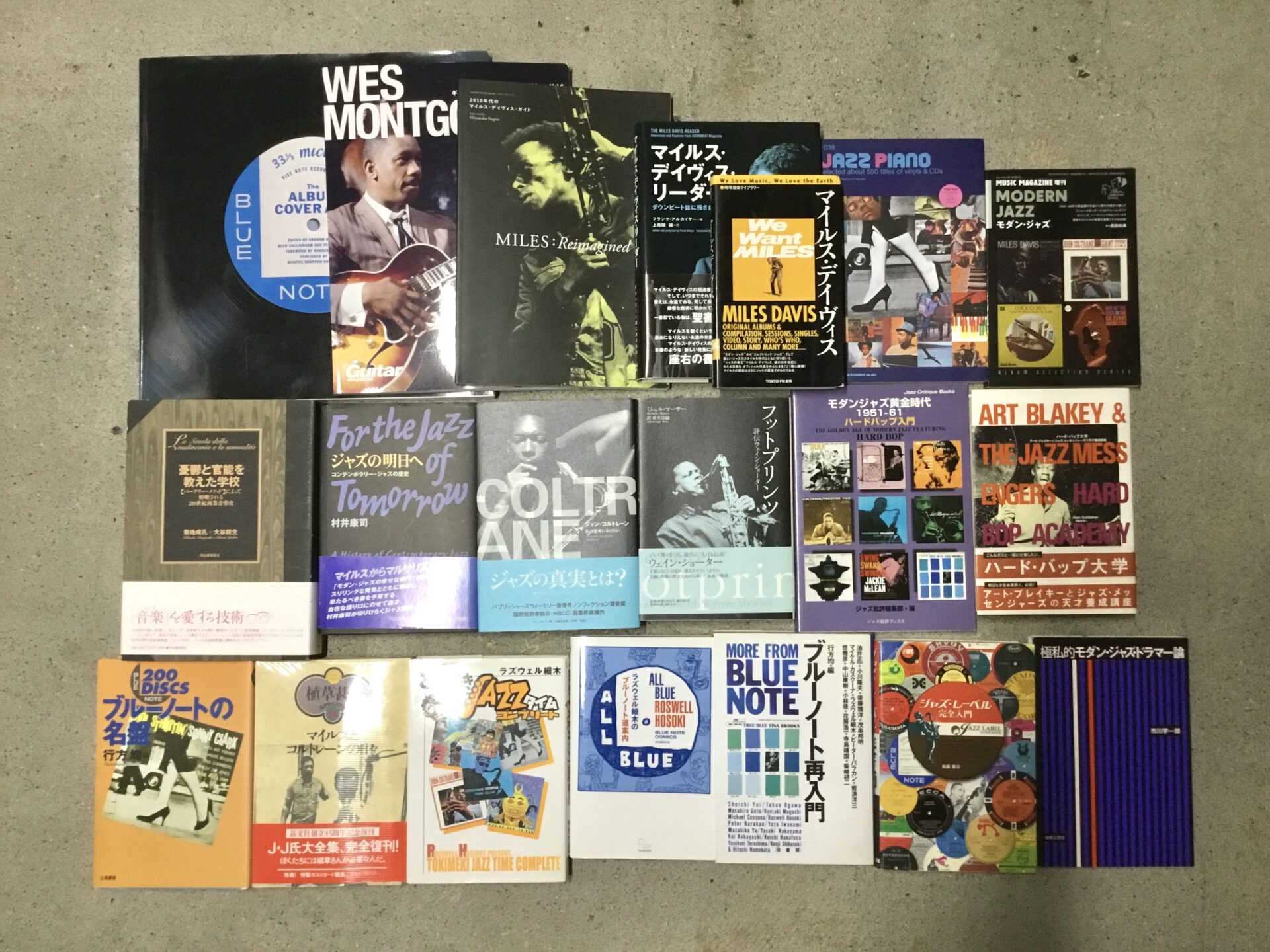 【新入荷情報】 ジャズ関連の書籍が40冊以上入りました。