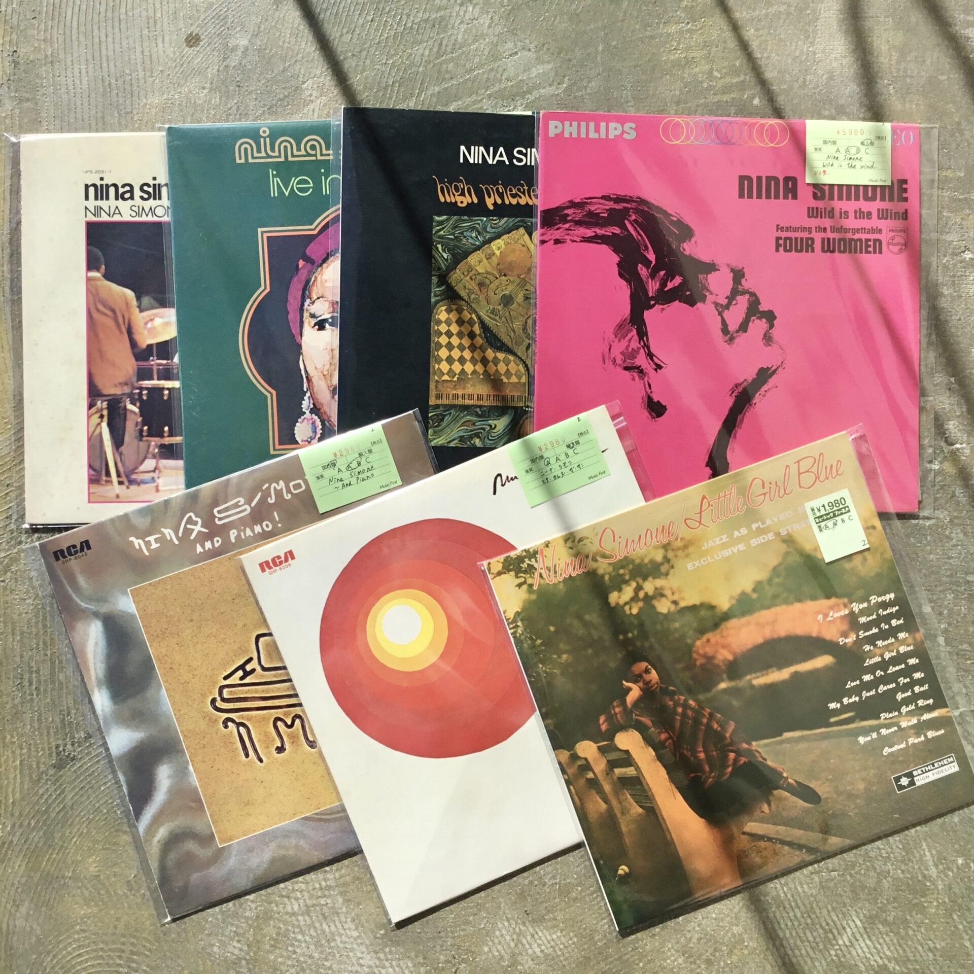 【新入荷情報】ニーナ・シモンのレコードがひとつかみ入荷しました。