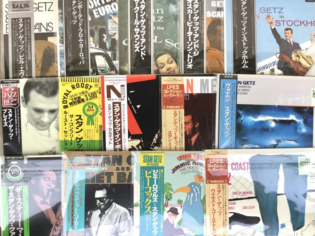 【新入荷情報】 スタン・ゲッツのLPがふたつかみ入荷しました。