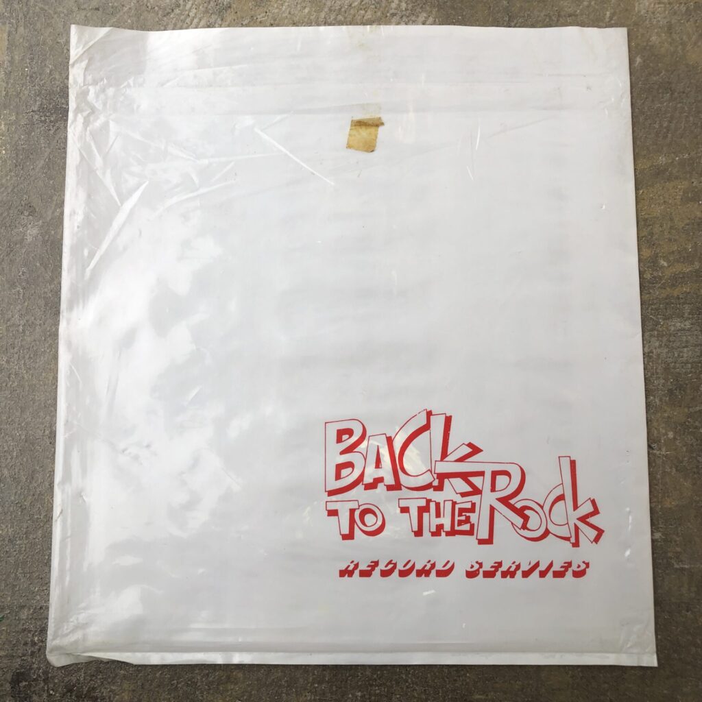 横浜 Back To The Rock Record Service オールディーズ専門店の袋