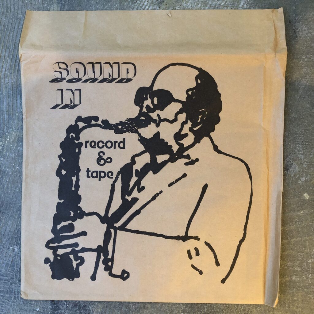 SOUND IN(サウンドイン) ジャズ系と思われるレコード店のショッパー
