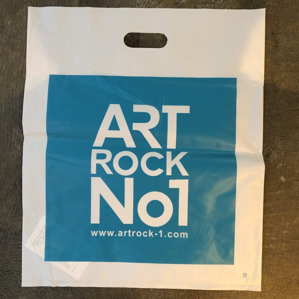 ART ROCK No1(河原町二条) 京都のレコード店 アートロックナンバーワンのショッパー