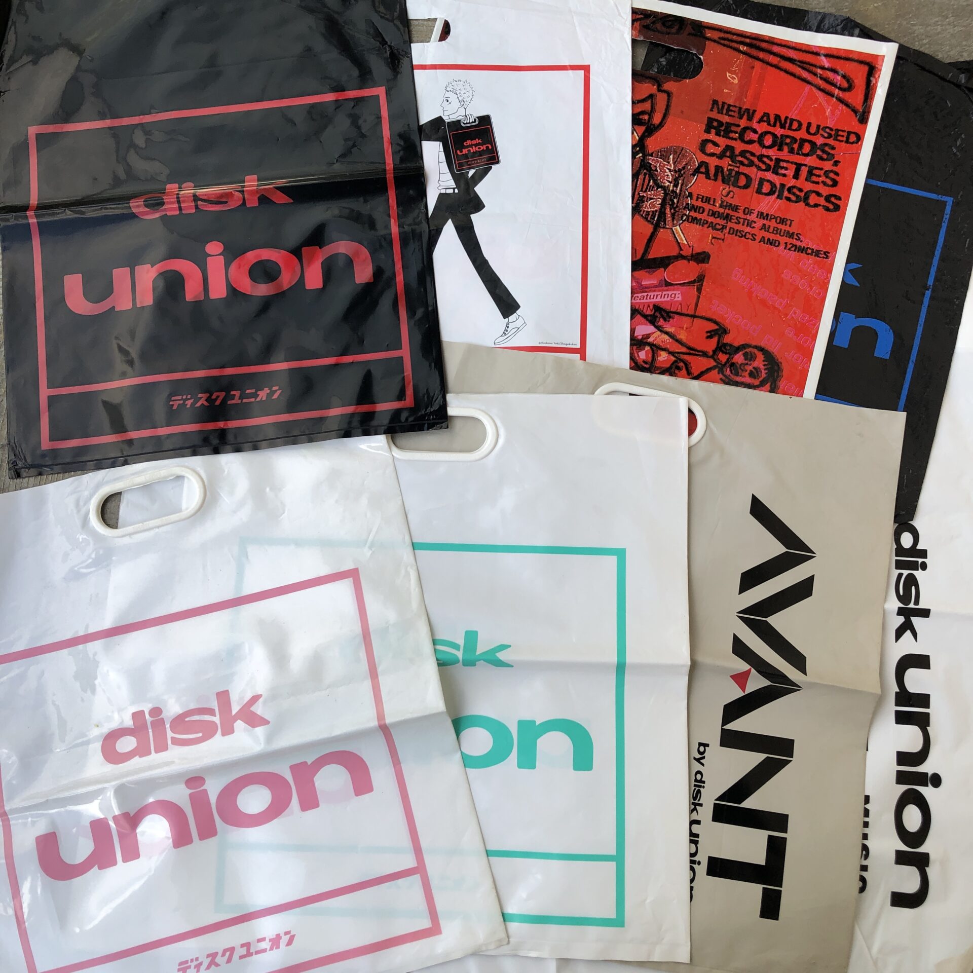 【名古屋編】100種類以上のレコード店ショッパーを集めてみた。