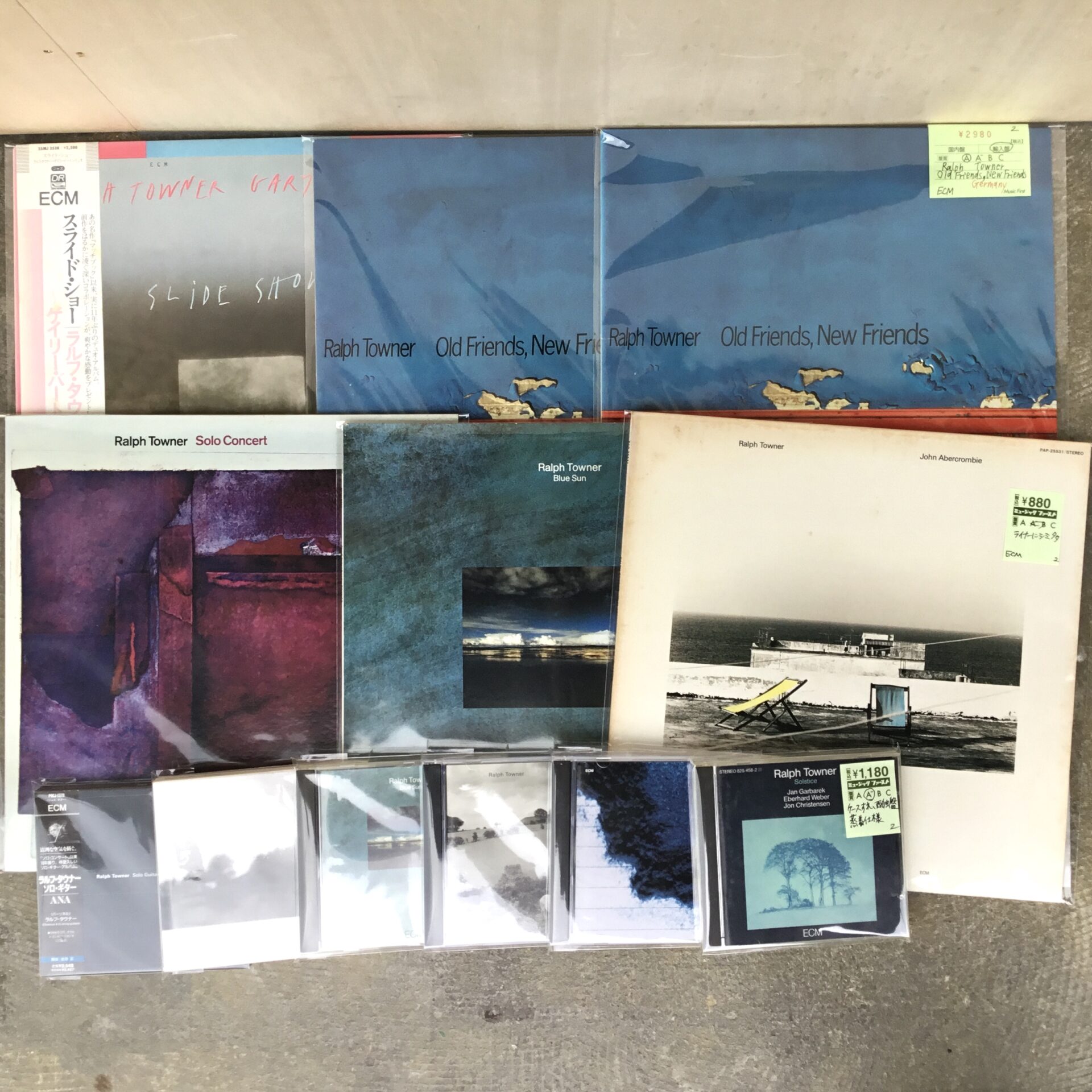 【特集コーナー新入荷】 ECM特集更新：ラルフ・タウナーを追加しました。