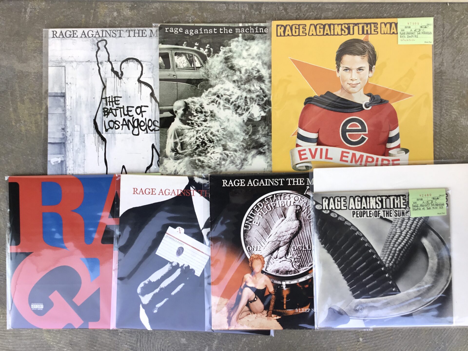 【新入荷情報】 レイジ・アゲインスト・ザ・マシーンのレコードが入荷しました。