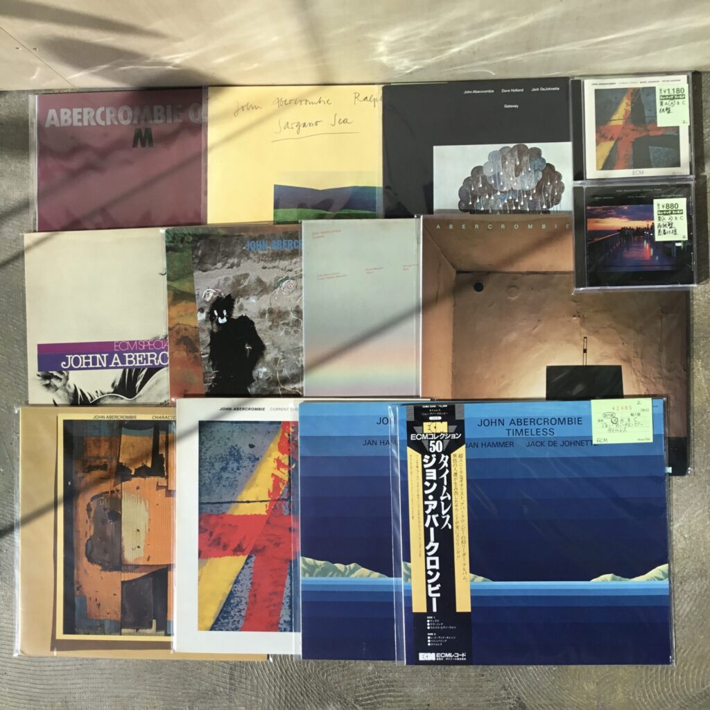 【特集コーナー新入荷】 ECM特集更新： ジョン・アバークロンビー＆テリエ・リピダルを追加しました。