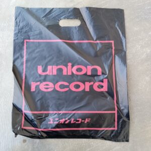 新宿 ユニオンレコード(UNION RECORD) 専門店仕様のショッパーデザイン