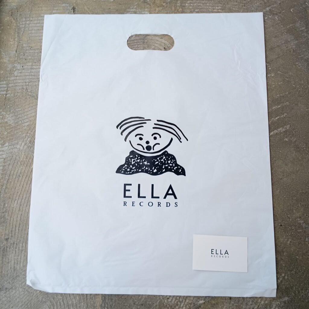 エラレコーズ(ELLA RECORDS) スタイリッシュなフォントのレコードショッパー