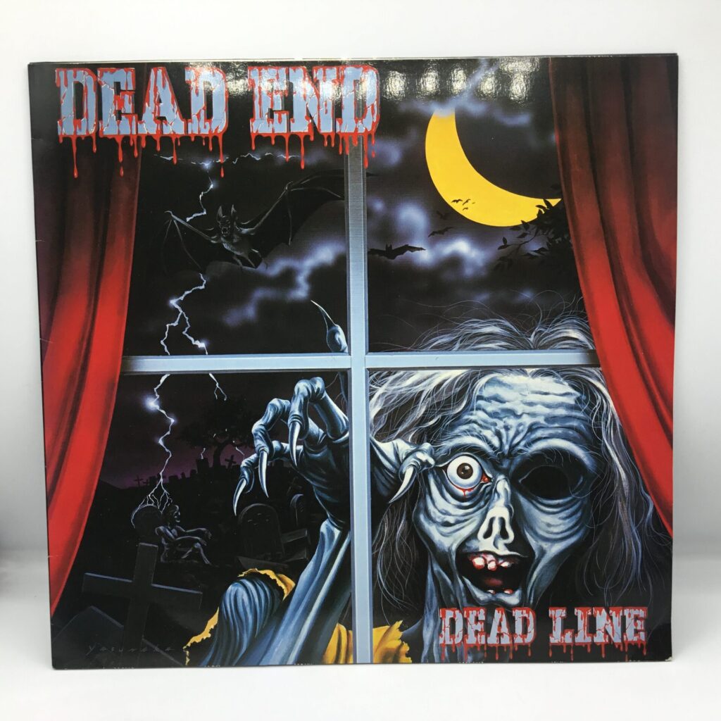 【LP】Dead End / Dead Line (NIGHT 009) 歌詞カードヤケ有