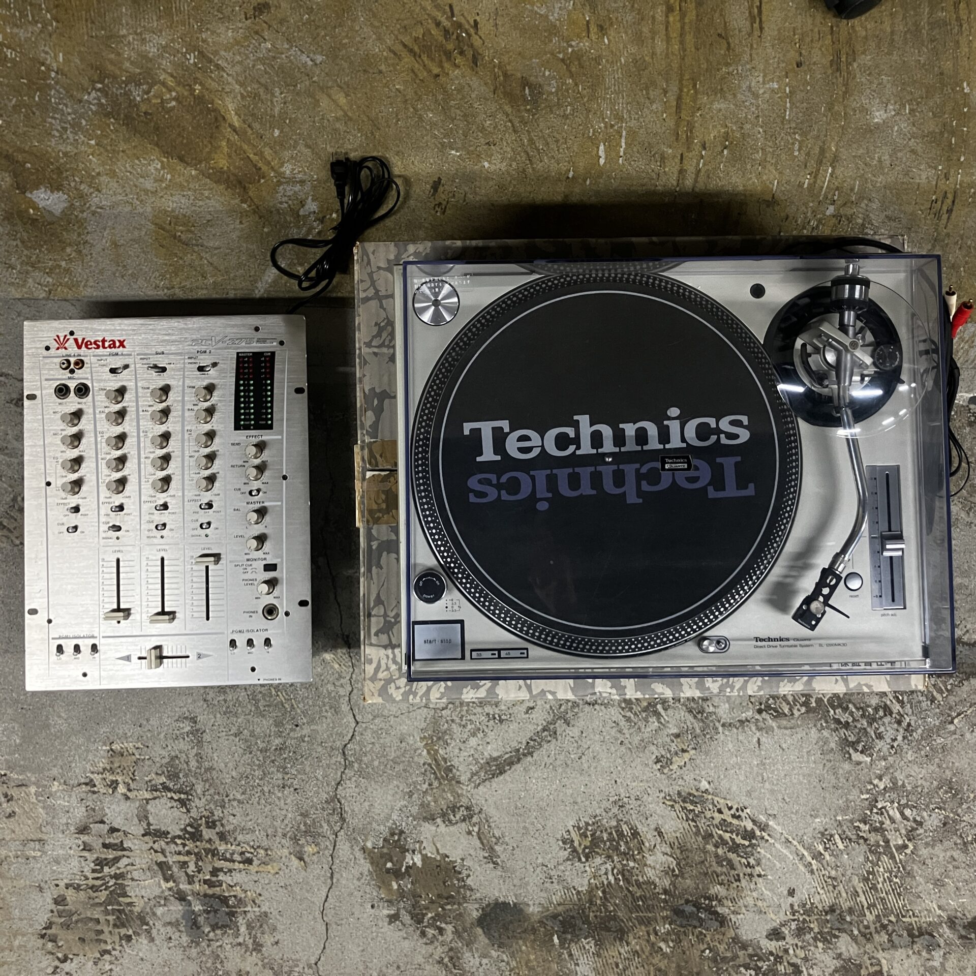 【新入荷情報】 Vestax PCV-275、Technics SL-1200 MK3D 入荷しました。