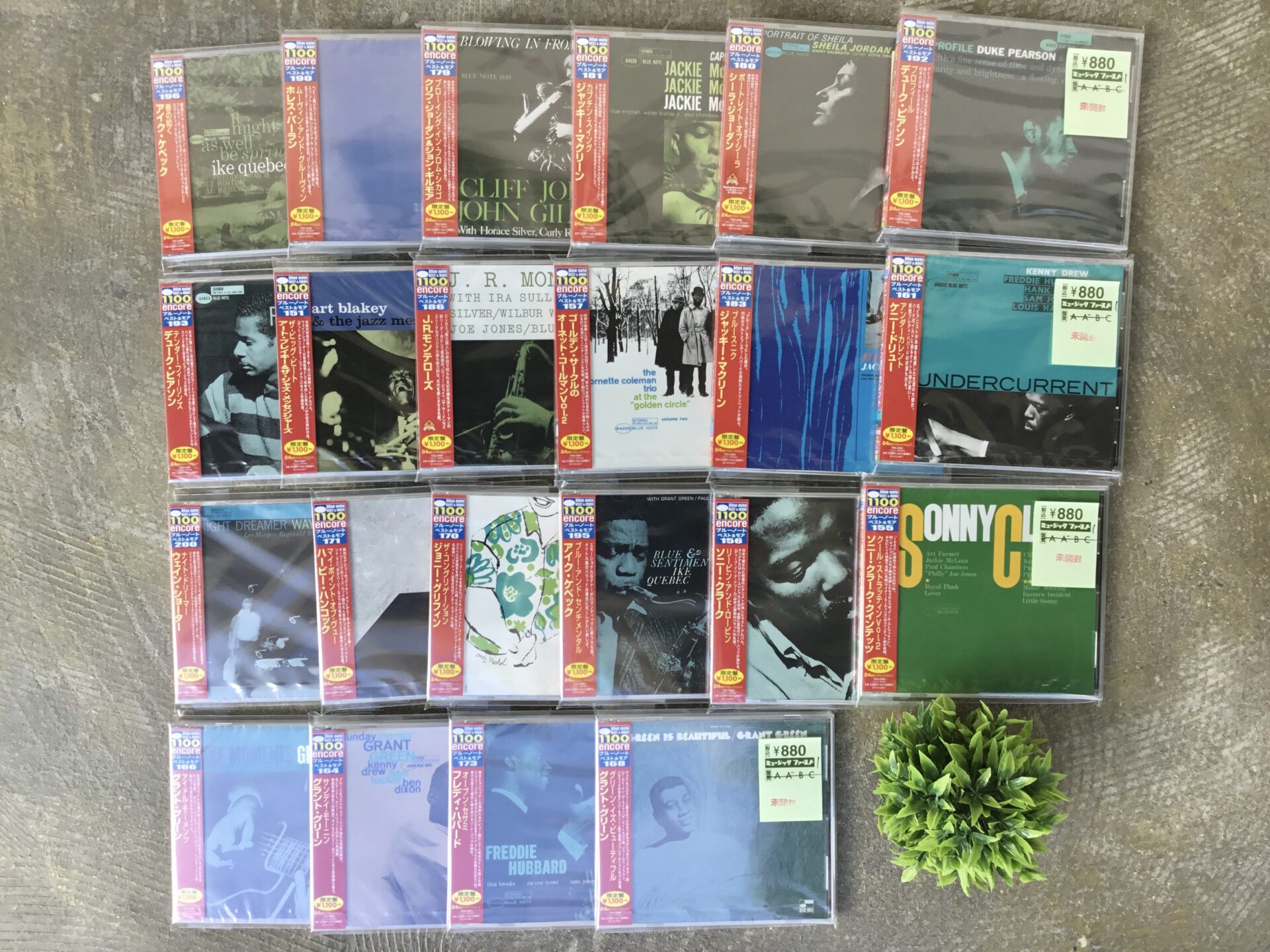 【特集コーナー新入荷】 ブルーノート未開封CD特集更新：ぴたりと50枚新規追加しました。