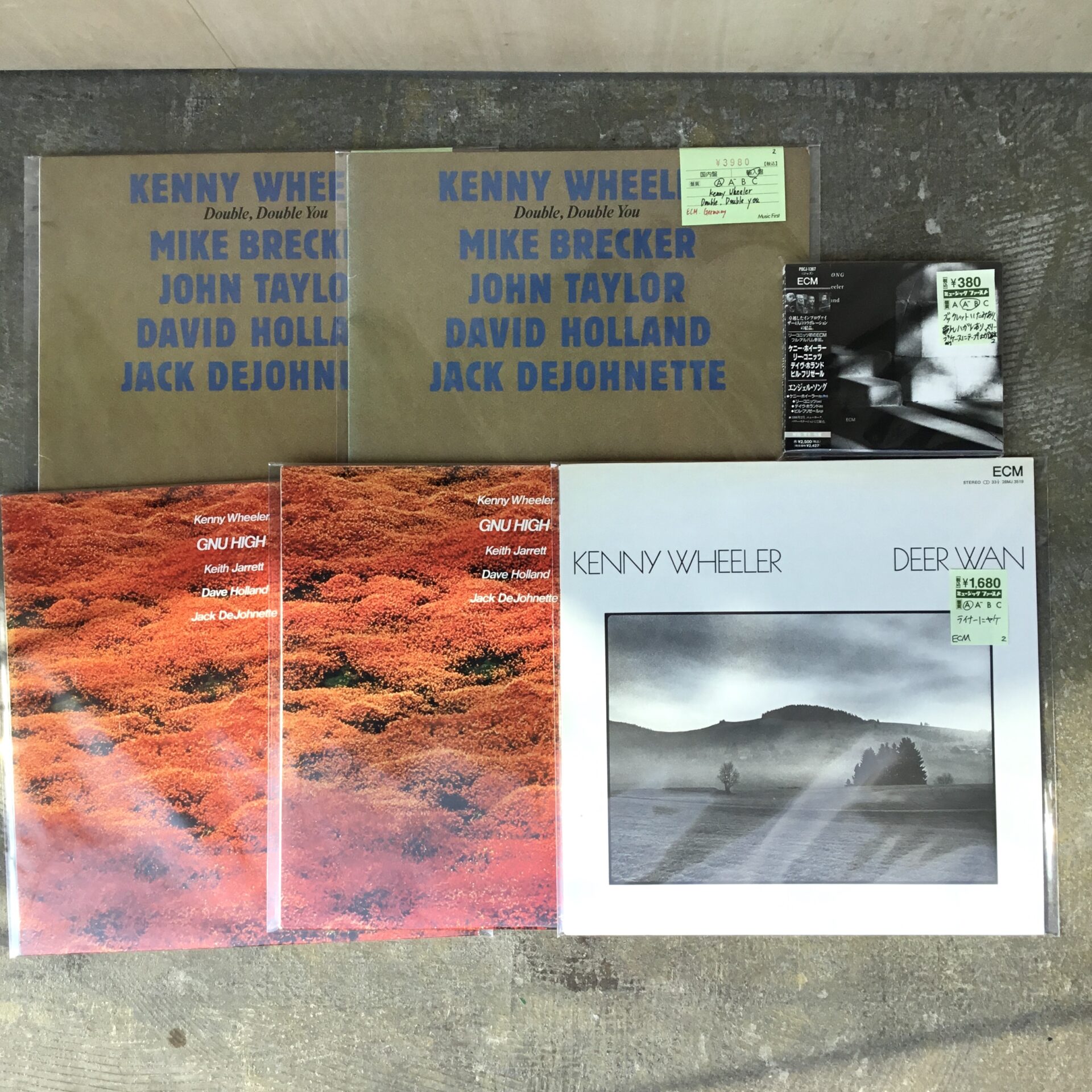 【特集コーナー新入荷】 ECM特集更新： ケニー・ホイーラー & エンリコ・ラヴァを追加しました。