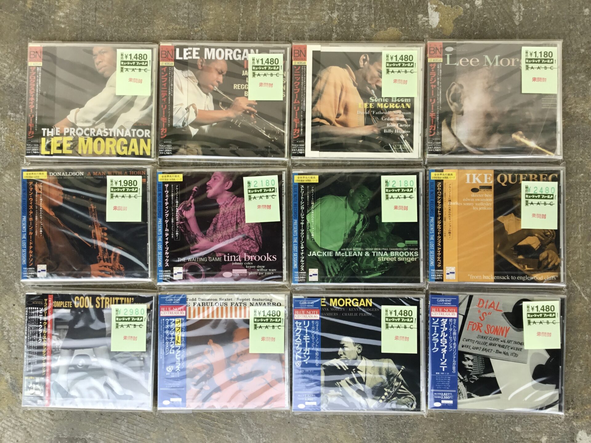 【特集コーナー新入荷】 ブルーノート未開封CD特集更新：セッション音源のタイトルをひとつかみ追加しました。